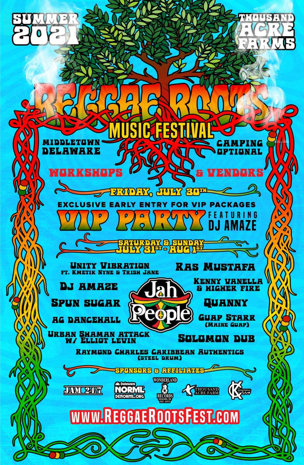 Reggae Roots Festival Coming To Delaware For Weekend Of COVIDConscious