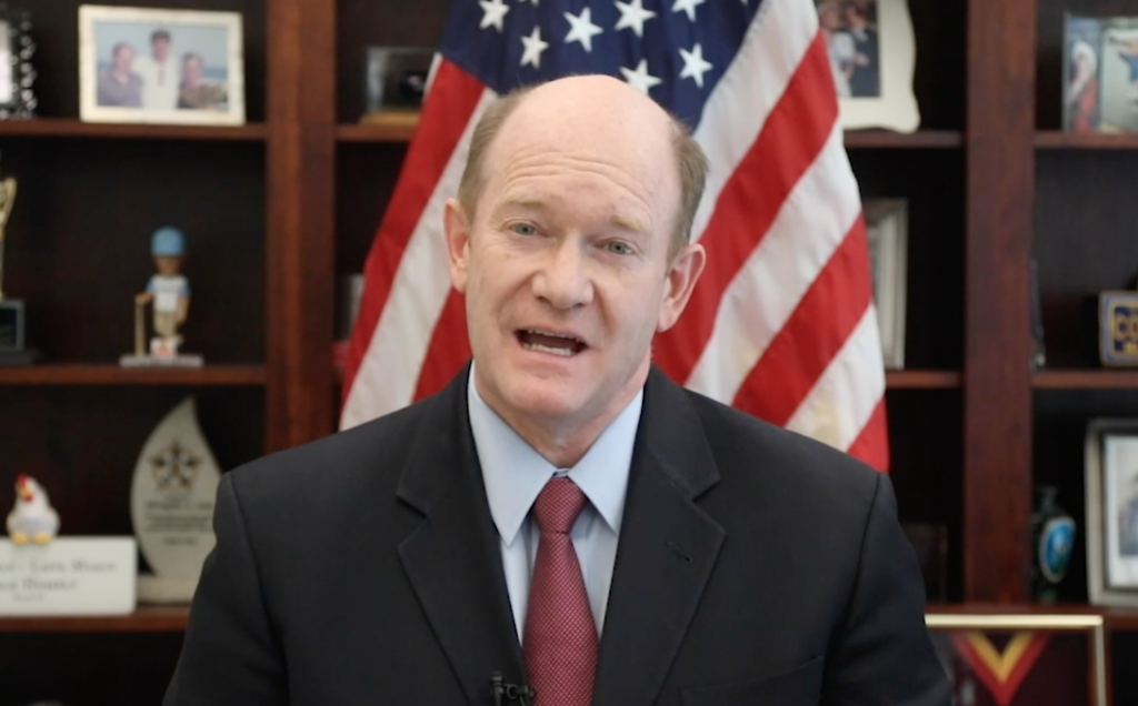 Sen. Coons reacts to bipartisan infrastructure deal